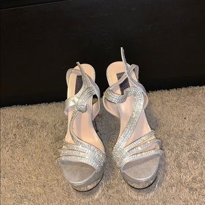 Cleopatra Silver heels